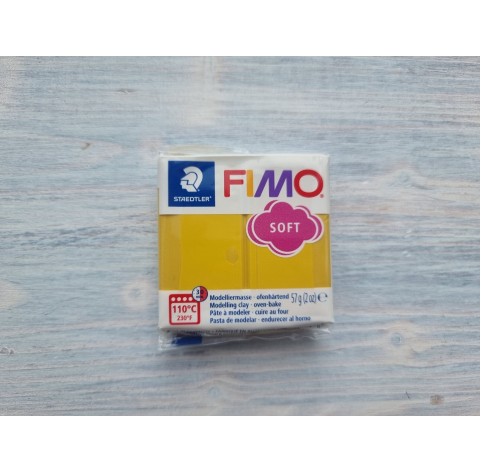 FIMO Soft oven-bake polymer clay, mango caramel, Nr. T10, 57 g