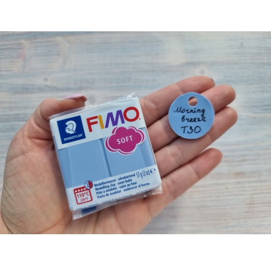 FIMO Soft oven-bake polymer clay, morning breeze, Nr. T30, 57 gr
