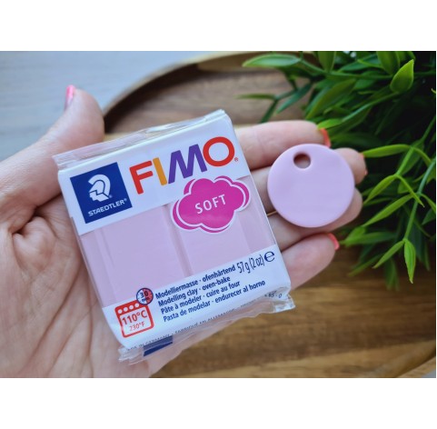 FIMO Soft, strawberry cream, Nr.T21, 57g (2oz), oven-hardening polymer clay, STAEDTLER