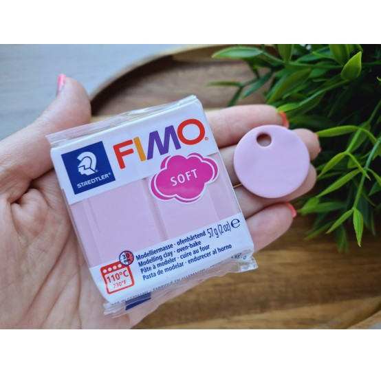 FIMO Soft, strawberry cream, Nr.T21, 57g (2oz), oven-hardening polymer clay, STAEDTLER