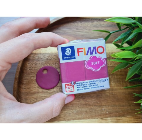 FIMO Soft, frozen berry, Nr.T23, 57g (2oz), oven-hardening polymer clay, STAEDTLER