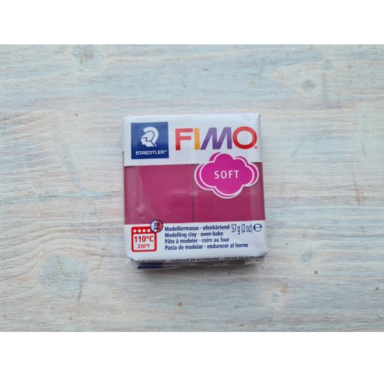 FIMO Soft oven-bake polymer clay, frozen berry, Nr. T23, 57 g