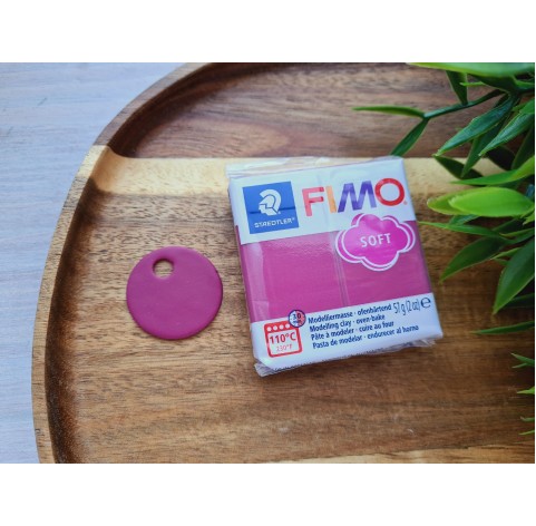 FIMO Soft, frozen berry, Nr.T23, 57g (2oz), oven-hardening polymer clay, STAEDTLER