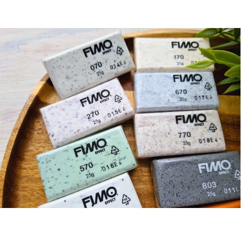 FIMO Boho, pack of 12 colors, 300g (10.58oz), oven-hardening polymer clay, STAEDTLER