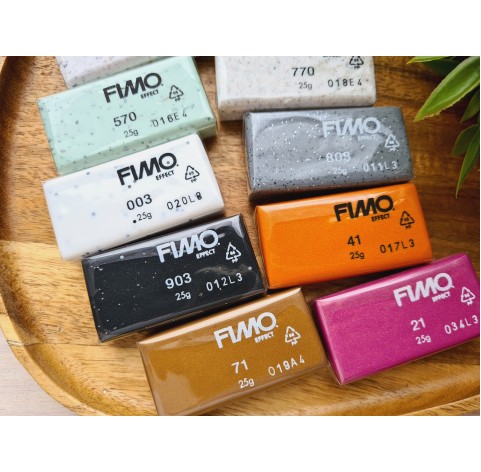 FIMO Boho, pack of 12 colors, 300g (10.58oz), oven-hardening polymer clay, STAEDTLER