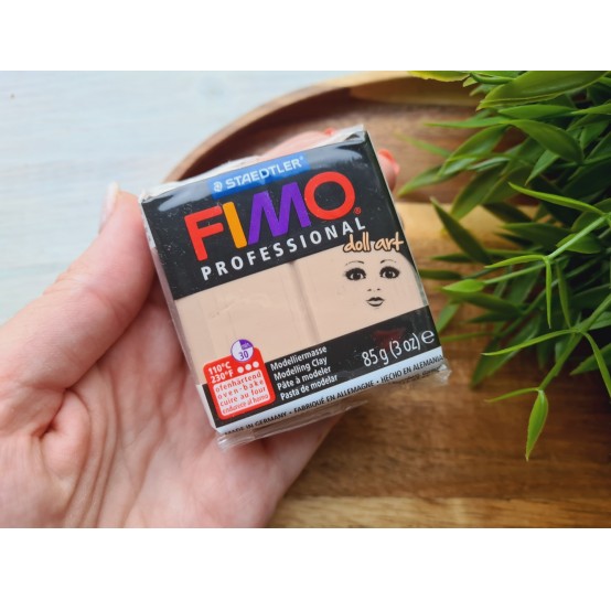 FIMO Professional Doll Art, sand, Nr. 45, 85g (3oz), oven-hardening polymer clay, STAEDTLER