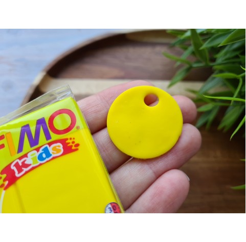 FIMO Kids, yellow, Nr. 1, 42g (1.5oz), oven-hardening polymer clay, STAEDTLER