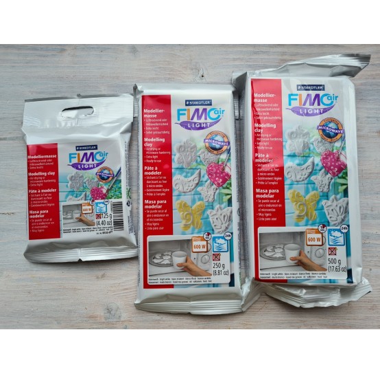 Fimo Air Light modelling clay, white, 250 g