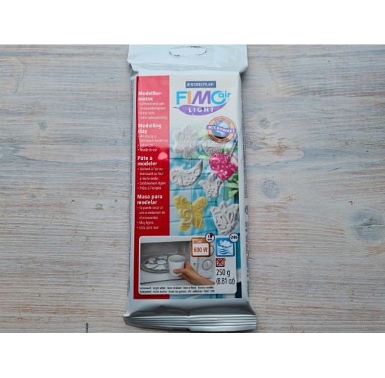 Fimo Air Light modelling clay, white, 250 g