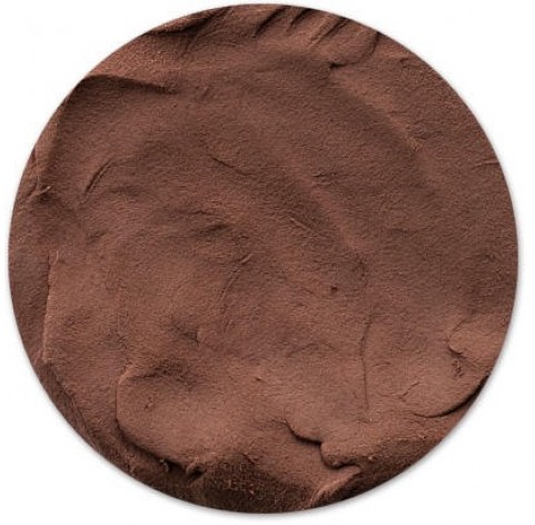 Padico Mermaid Puffy, chocolate, lightweight and waterproof modeling clay, 50 g