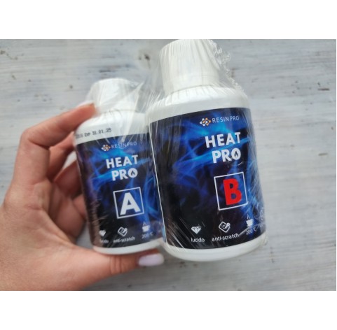 Epoxy resin, Top Pro Heat, transparent, 450 g
