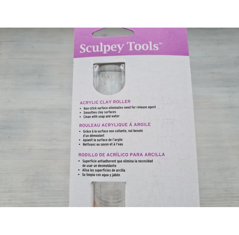 Sculpey Acrylic Roller, 8 203 Mm L 