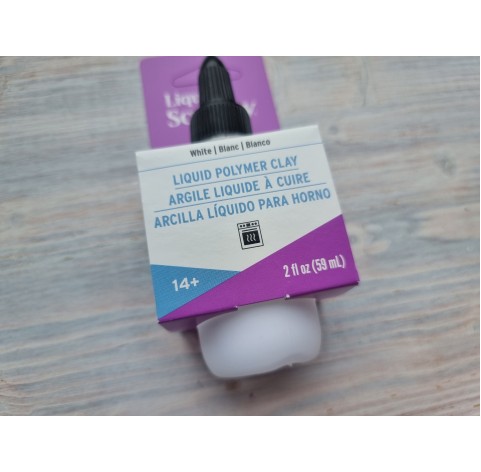 Sculpey, white, liquid polymer clay, 59 ml