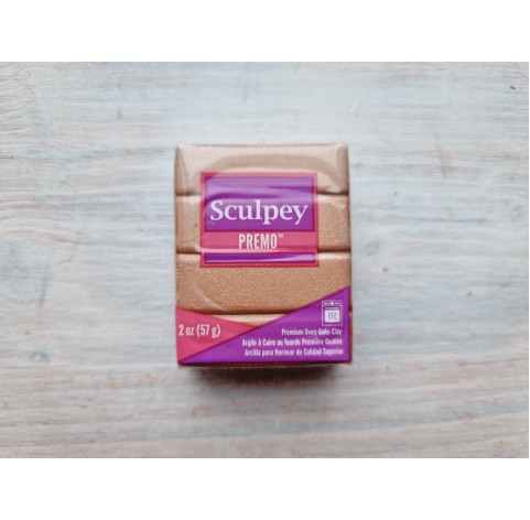 Sculpey Premo Accents oven-bake polymer clay, copper, Nr. 5067, 57 gr