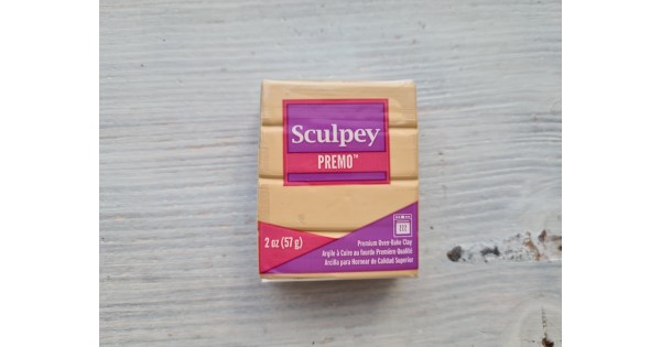 Sculpey Premo oven-bake polymer clay, ecru, Nr. 5093, 57 gr