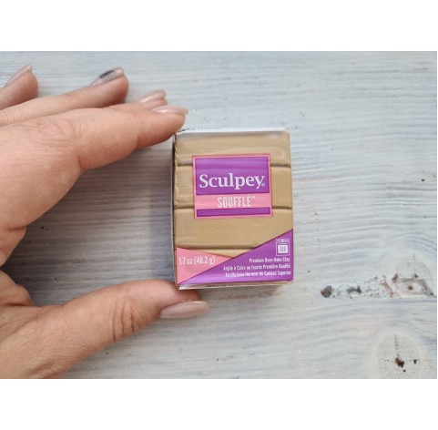 Sculpey Souffle oven-bake polymer clay, latte, Nr. 6301, 48 gr
