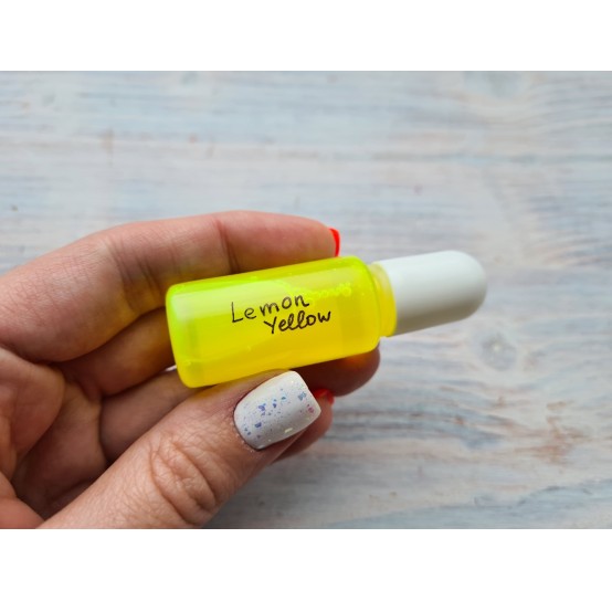 UV Pigment, Lemon Yellow, 10 ml.