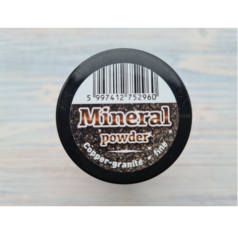 Mineral powder, Copper-granite, 130g 