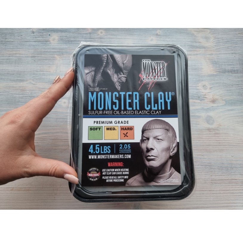 The Monster Makers - Monster Clay, Hard, 4.5 lb