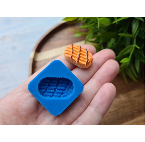 Silicone mold, Cookie, style 7, ~ 1.5*2.5 cm, H:0.7 cm