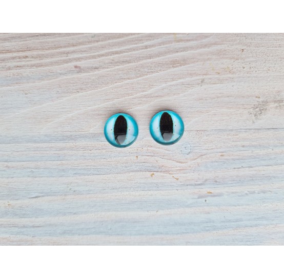Glass eyes Blue 2, ~ Ø 1 cm