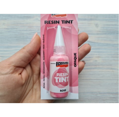 PENTART resin tint, Rosa, 20 ml, No. 40062