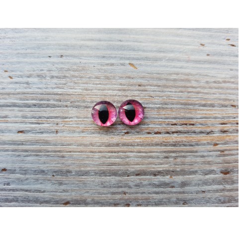 Glass eyes  Pink 2, ~ Ø 0.6 cm