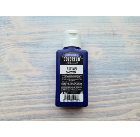 Dye for epoxy resins Colorfun Deluxe, blue, 25 ml