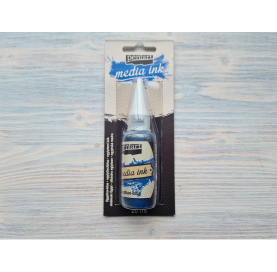 PENTART alcohol-based ink, Egyptian-blue 20 ml, No. 21046