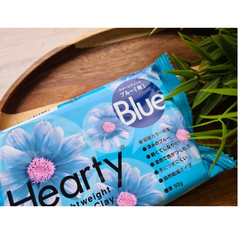 Padico Hearty, blue, super lightweight modeling clay, 50 g