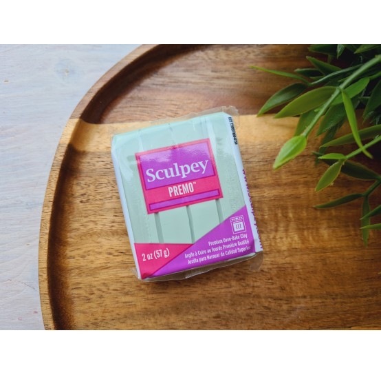 Sculpey Premo, sage, Nr.5074, 57g (2oz), oven-hardening polymer clay