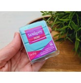 Sculpey Premo, aqua metallic, Nr.5081, 57g (2oz), oven-hardening polymer clay