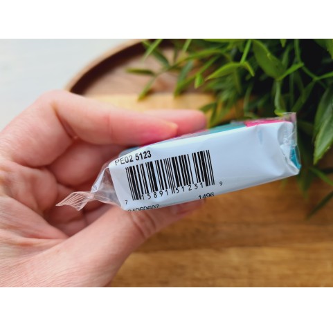 Sculpey Premo, vintage teal pearl, Nr.5123, 57g (2oz), oven-hardening polymer clay