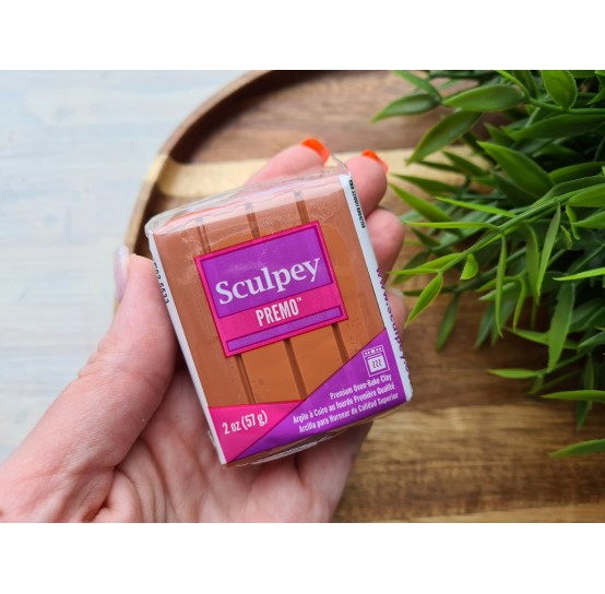 Sculpey Premo, terra cotta, Nr.5533, 48g (1.7oz), oven-hardening polymer clay