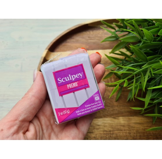 Sculpey Premo, lavender, Nr.5538, 48g (1.7oz), oven-hardening polymer clay