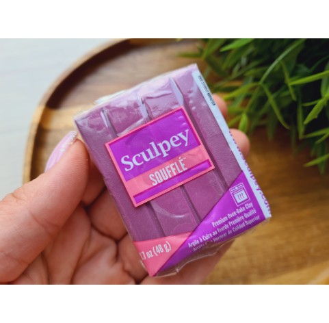 Sculpey Souffle, smoky mauve, Nr.6023, 48g (1.7oz), oven-hardening polymer clay