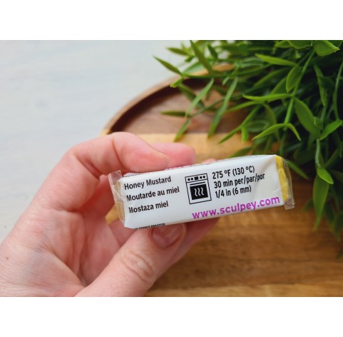 Sculpey Souffle, honey mustard, Nr.6027, 48g (1.7oz), oven-hardening polymer clay