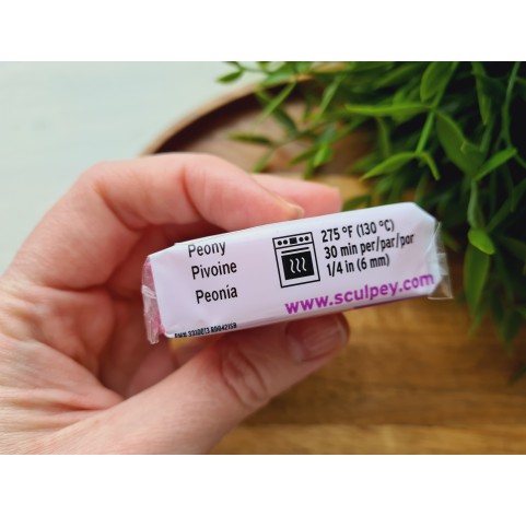 Sculpey Souffle, peony, Nr.6047, 48g (1.7oz), oven-hardening polymer clay