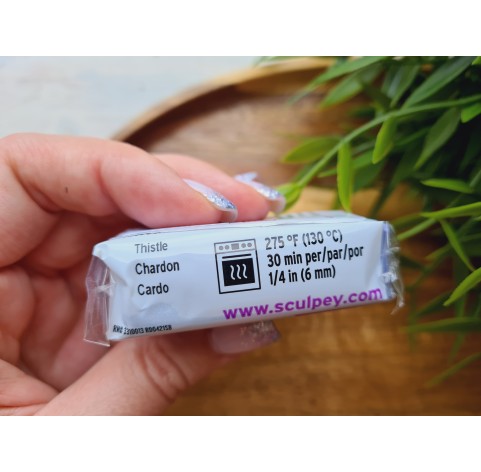 Sculpey Souffle, thistle, Nr.6051, 48g (1.7oz), oven-hardening polymer clay