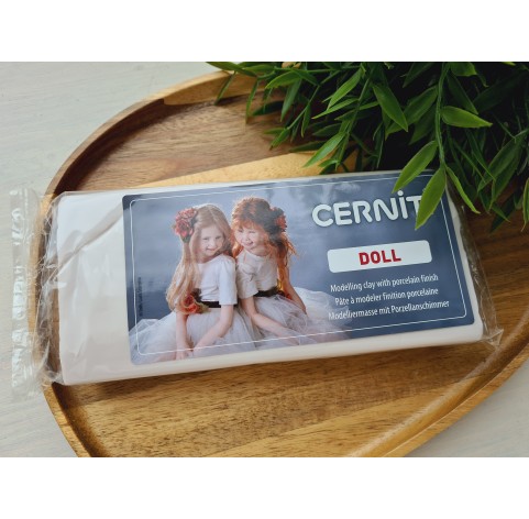 Cernit Doll, biscuit, Nr. 042, 500g (17.63oz), oven-hardening polymer clay