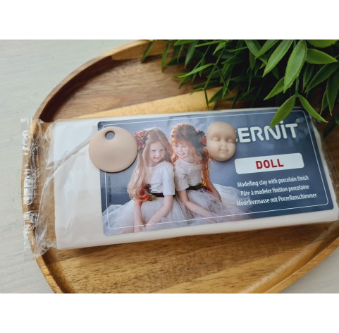 Cernit Doll, biscuit, Nr. 042, 500g (17.63oz), oven-hardening polymer clay