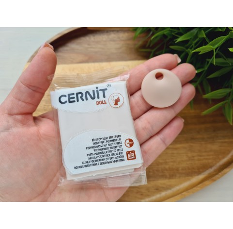 Cernit Doll, biscuit, Nr. 042, 56g (2oz), oven-hardening polymer clay