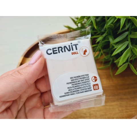 Cernit Doll, biscuit, Nr. 042, 56g (2oz), oven-hardening polymer clay