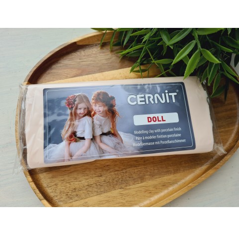 Cernit Doll, rose-beige, Nr. 425, 500g (17.63oz), oven-hardening polymer clay