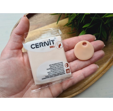 Cernit Doll, rose-beige, Nr. 425, 56g (2oz), oven-hardening polymer clay