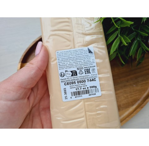 Cernit Doll, almond, Nr. 744, 500g (17.63oz), oven-hardening polymer clay