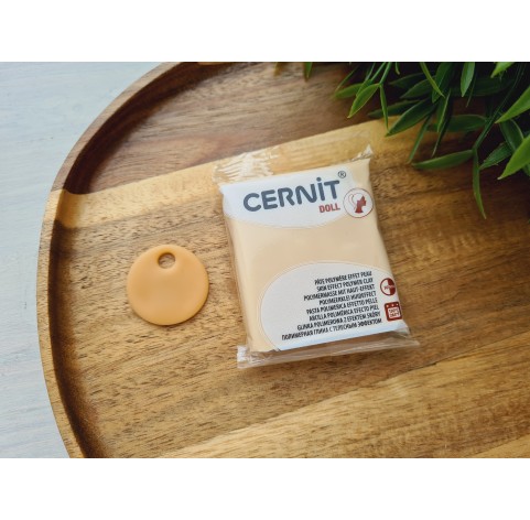 Cernit Doll, almond, Nr. 744, 56g (2oz), oven-hardening polymer clay