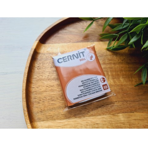 Cernit Doll, caramel, Nr. 807, 56g (2oz), oven-hardening polymer clay