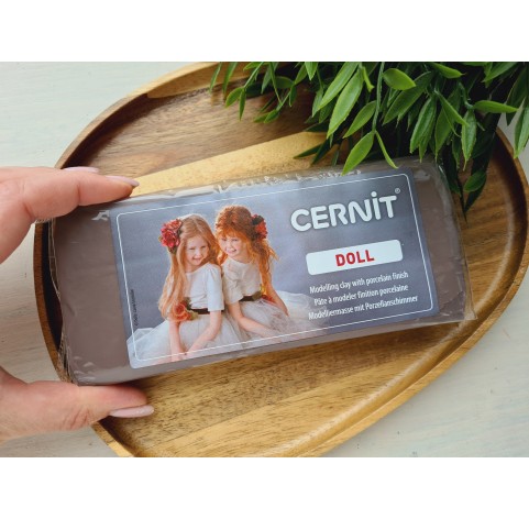 Cernit Doll, nougat, Nr. 808, 500g (17.63oz), oven-hardening polymer clay