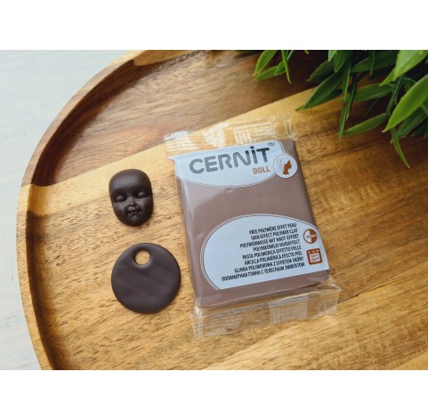 Cernit Doll, nougat, Nr. 808, 56g (2oz), oven-hardening polymer clay